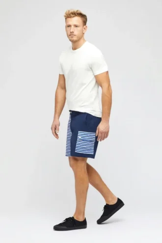 Short de bain à blocs de couleur