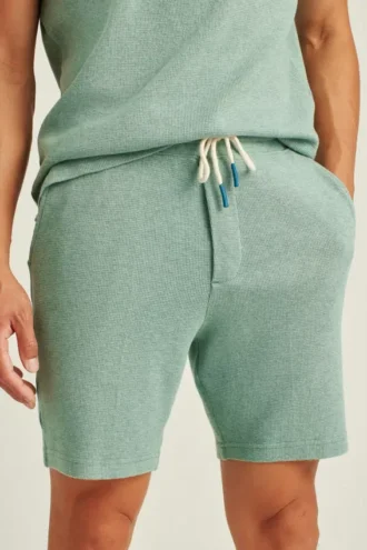 Short léger en tissu gaufré