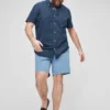 Stretch Washed Chino Shorts Grandes tailles