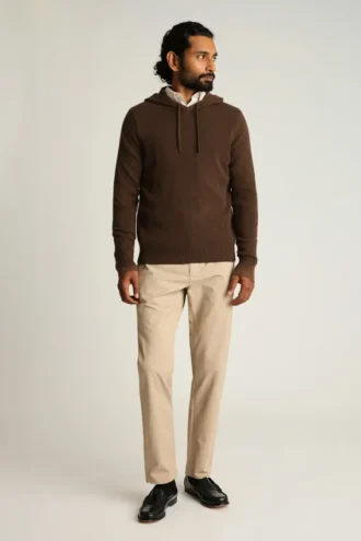 Sweat à capuche en cachemire italien