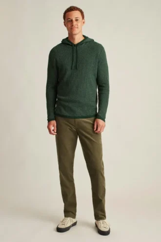 Sweat à capuche en coton et cachemire