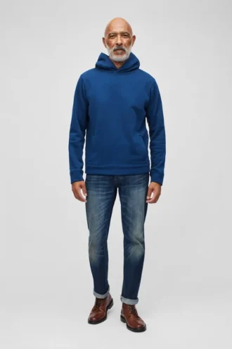 Sweat à capuche en polaire douce