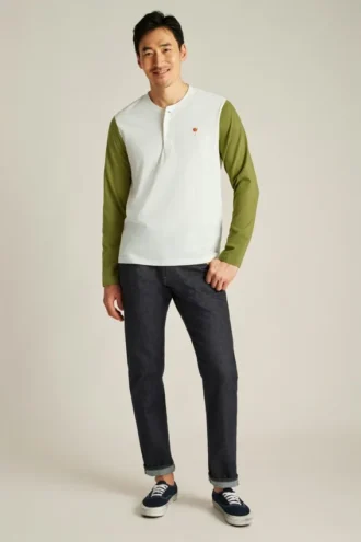 T-shirt de baseball mi-épais