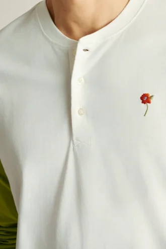 T-shirt de baseball mi-épais