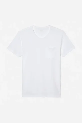 T-shirt doux pour tous les jours – Col rond ou col en V