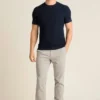 T-shirt en maille pour homme par Bonobos | Un incontournable raffiné pour les superpositions en coton