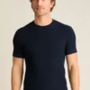 T-shirt en maille pour homme par Bonobos | Un incontournable raffiné pour les superpositions en coton