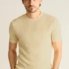 T-shirt en maille pour homme par Bonobos | Un incontournable raffiné pour les superpositions en coton