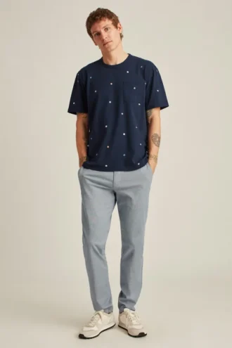 T-shirt graphique mi-épais