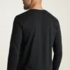T-shirt Henley à manches longues Jetsetter Performance