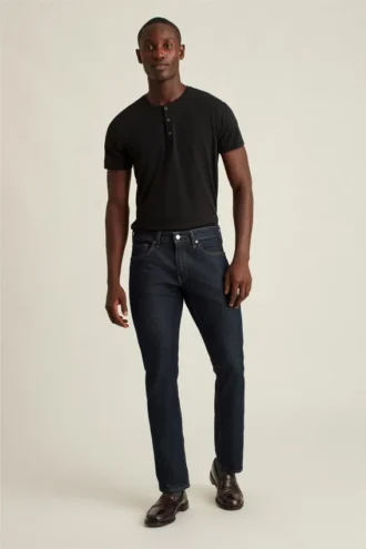 T-shirt à manches courtes et col Henley Jetsetter Performance