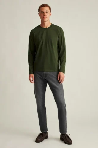 T-shirt à manches longues de poids moyen