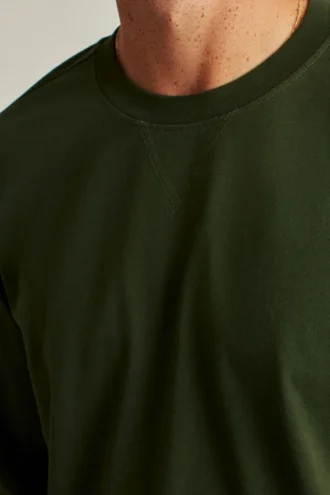 T-shirt à manches longues de poids moyen