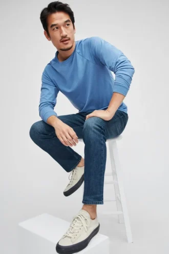 T-shirt à manches longues doux pour tous les jours