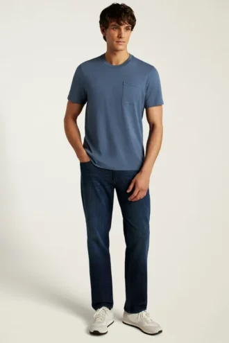 T-shirt à poche en coton biologique