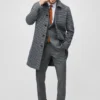 Trench-coat en laine italienne