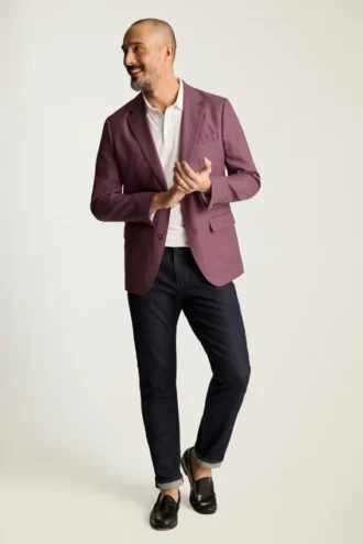 Un blazer décontracté et raffiné : l&rsquo;Unconstructed Blazer Jetsetter de Bonobos