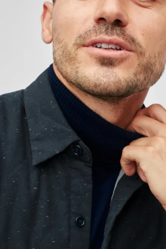 Veste chemise matelassée