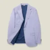 Veste de costume en coton stretch italien