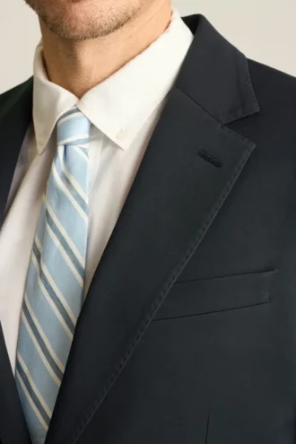 Veste de costume en coton stretch italien