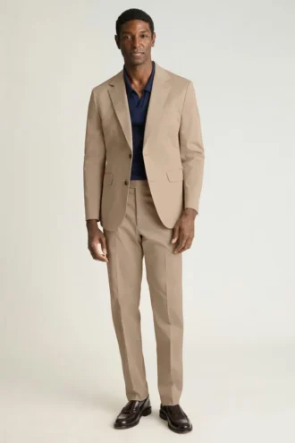 Veste de costume en coton stretch italien