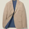 Veste de costume en coton stretch italien
