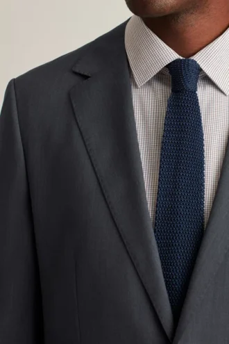 Veste de costume en laine italienne 120S de qualité supérieure