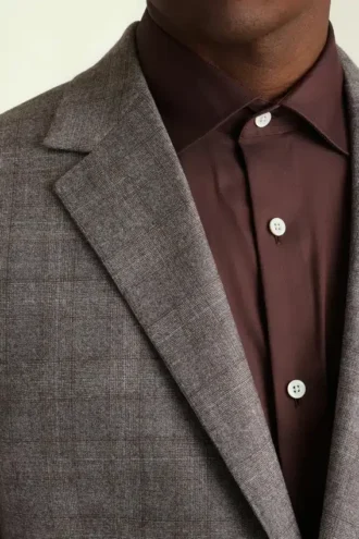 Veste de costume en laine italienne extensible Jetsetter Stretch