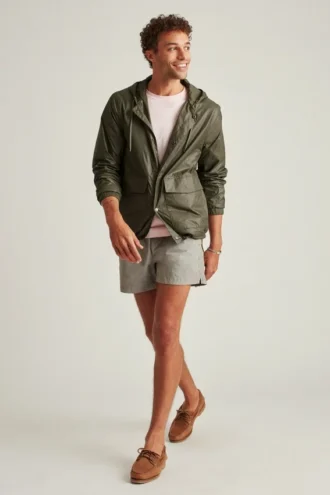 Veste de pluie en nylon recyclé