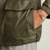 Veste de pluie en nylon recyclé