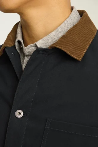 Veste de ranch doublée en sherpa – Veste de travail chaude et résistante