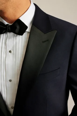 Veste de smoking en laine italienne stretch Empire