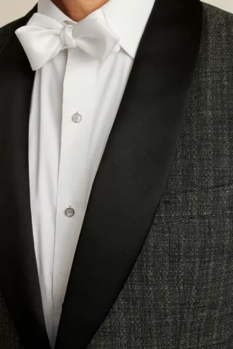 Veste de smoking en lin italien