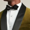 Veste de smoking en velours stretch italien