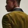 Veste de smoking en velours stretch italien