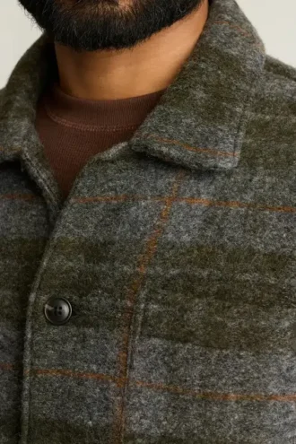 Veste de travail en laine italienne