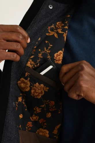 Veste doublée de laine pour homme par Bonobos | Laine italienne, style lodge