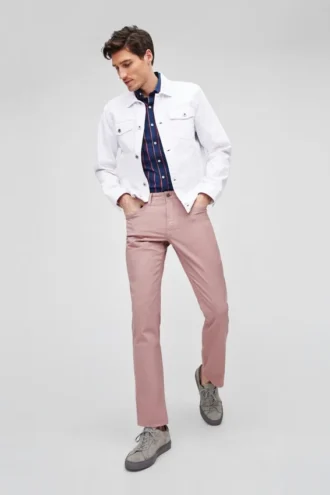 Veste en denim teint en pièce