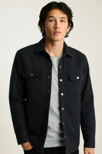 Veste matelassée en flanelle